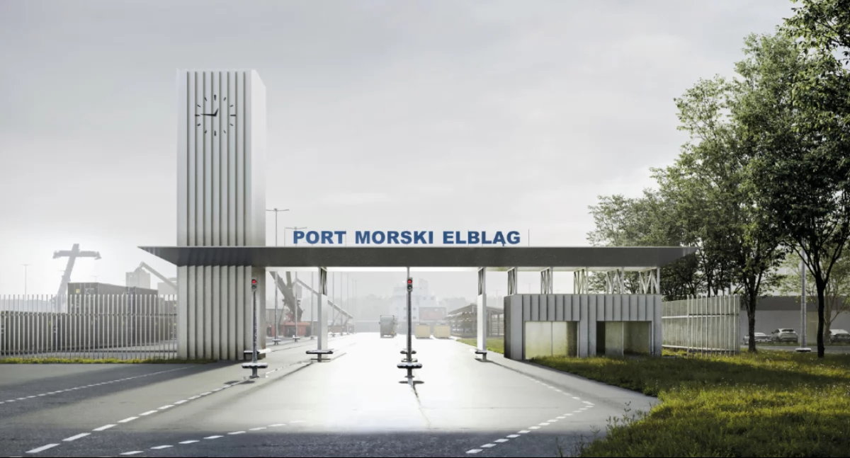 Port w Elblągu zyska nowe życie. Tak ma wyglądać Brama na Bałtyk [WIZUALIZACJA]