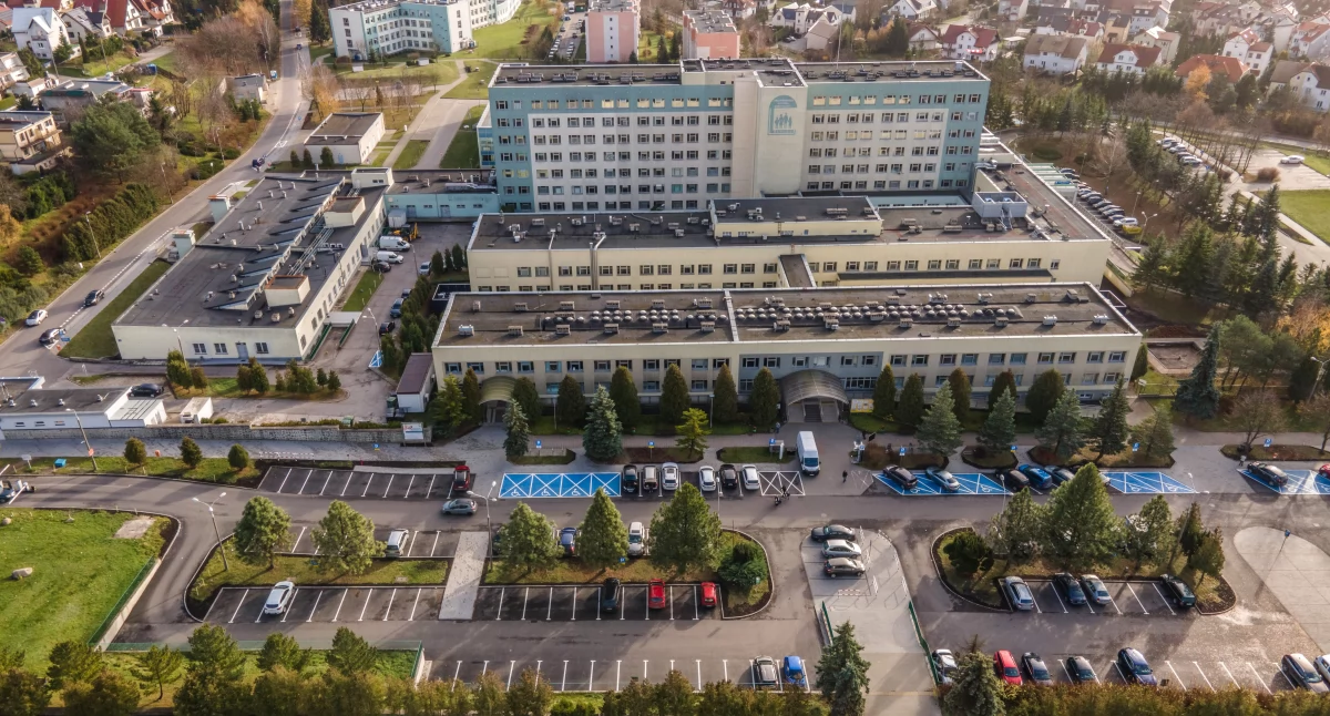 Trwa termomodernizacja budynku kuchni i pralni  Wojewódzkiego Szpitala Zespolonego w Elblągu