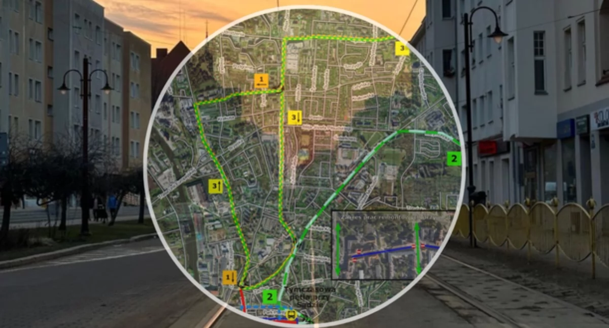 Uwaga! Zmiany w kursowaniu tramwajów [MAPA]