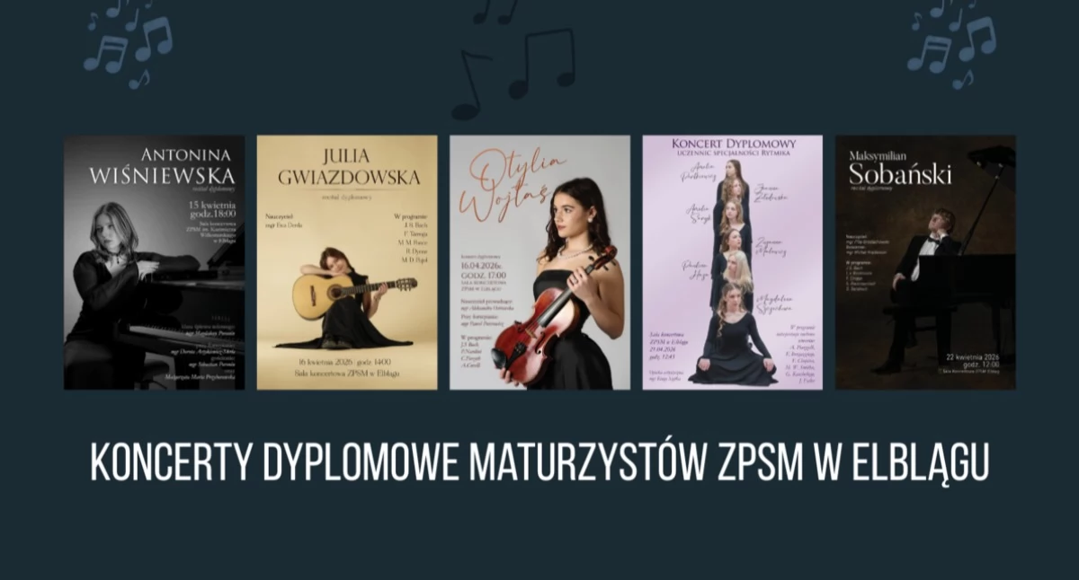 Młode talenty na wielkim finale. Wyjątkowe koncerty dyplomowe w Elblągu