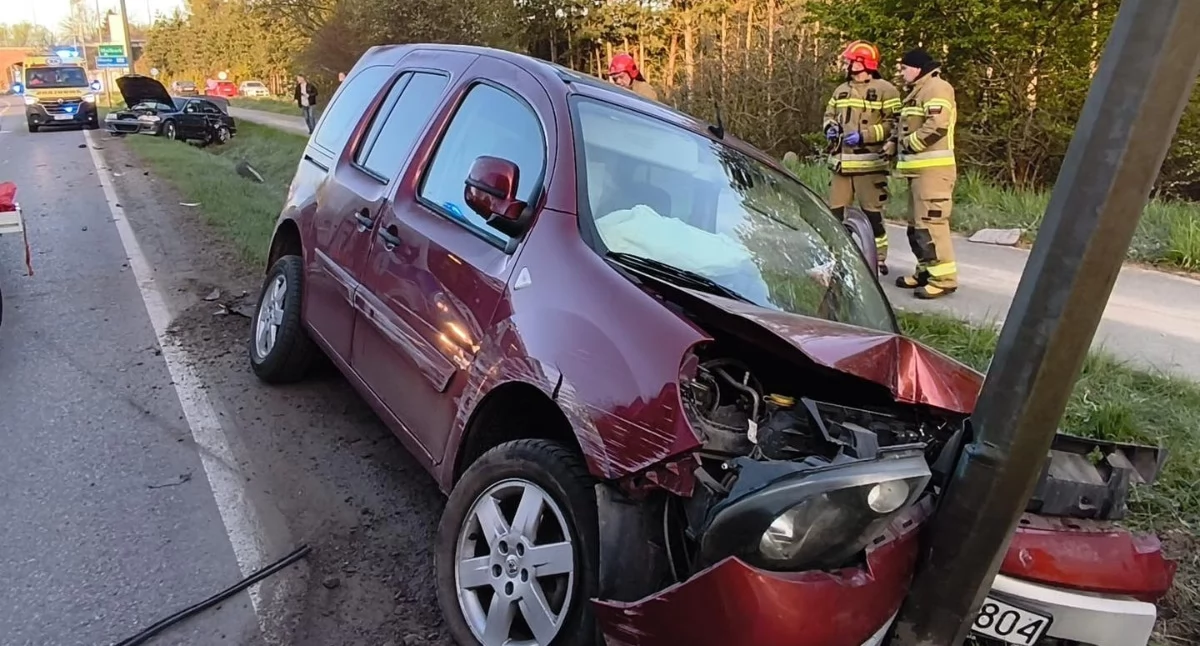 Śmiertelny wypadek pod Malborkiem