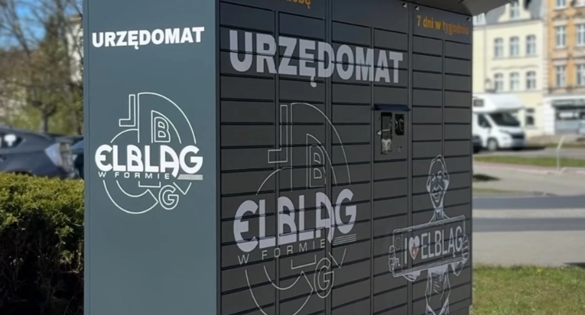 Urzędomat w Elblągu. Dokumenty odbierzesz jak paczkę