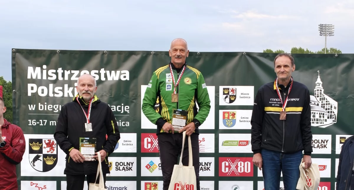 Krzysztof Kraśniewski z Elbląskiego Klubu Orienteeringu GRYF wicemistrzem Polski 