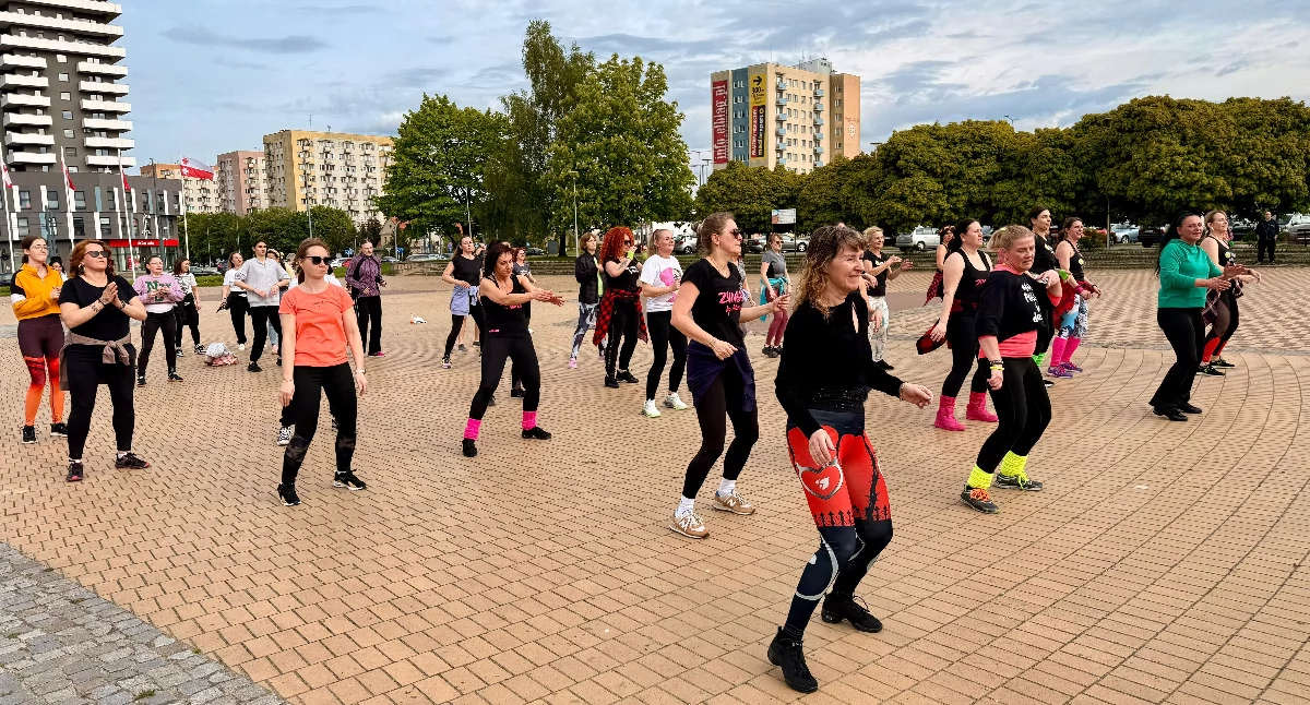 Bezpłatna zumba w plenerze
