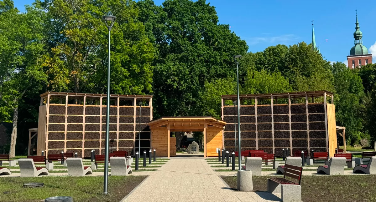 Tężnie we Fromborku gotowe. To kolejny krok do uzdrowiska [VIDEO]