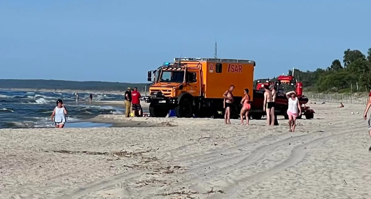 Śmierć na plaży w Krynicy Morskiej