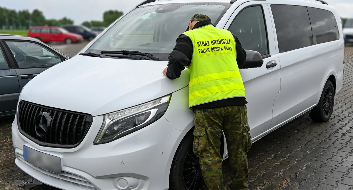 Straż Graniczna odzyskała Mercedesa