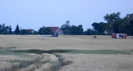 MIG 29 rozbił się pod Pasłękiem. Pilot nie żyje [zdjęcia]