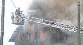 Pożar w Gronowie Elbląskim. Płonął dom przy ul. Kole&hellip;