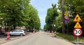 Ruszył remont ul. Saperów. Są utrudnienia w ruchu