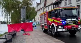 Akcja poszukiwawcza na rzece Elbląg