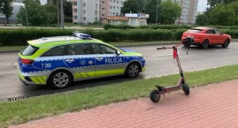 16-latek uciekał hulajnogą przed policją