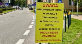 Triathlonowy weekend w Elblągu. Utrudnienia w ruchu