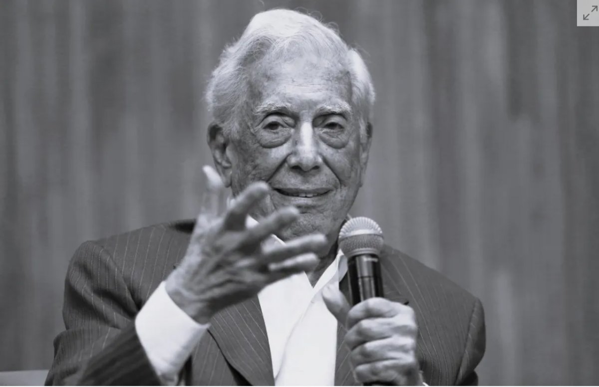 Zmarł pisarz, noblista Mario Vargas Llosa