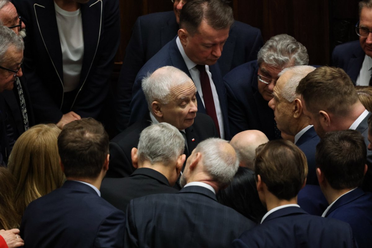 Awantura w Sejmie. Kaczyński i Arendt stracą uposażenie