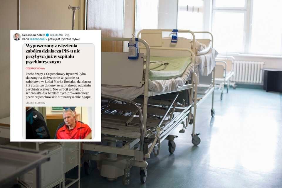 Co tu się wyprawia?! Kolejne szokujące informacje. Ryszard Cyba... opuścił oddział psychiatryczny 