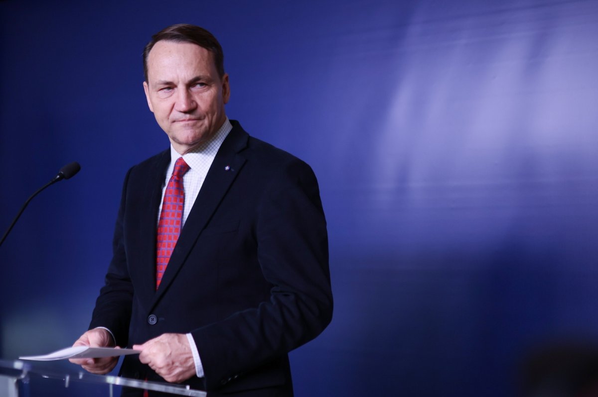 Sikorski: wspólnym celem powinno być odbudowanie europejskiej architektury bezpieczeństwa