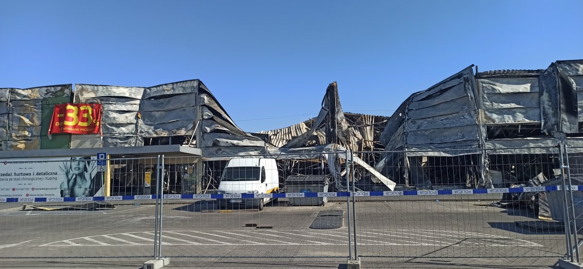 Podpalenie hali w Warszawie. Litwa oskarża Rosję