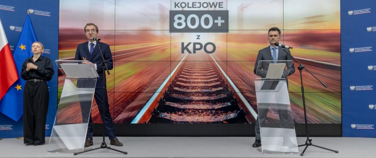 Co najmniej 800 km linii kolejowych zostanie zmodernizowanych w ramach KPO