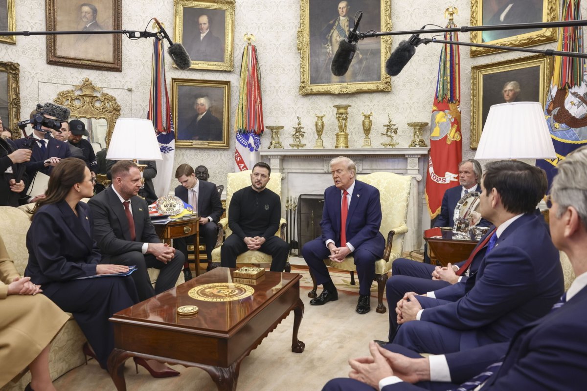 Podczas spotkania Zełenskiego i Trumpa nie podpisano umowy o minerałach