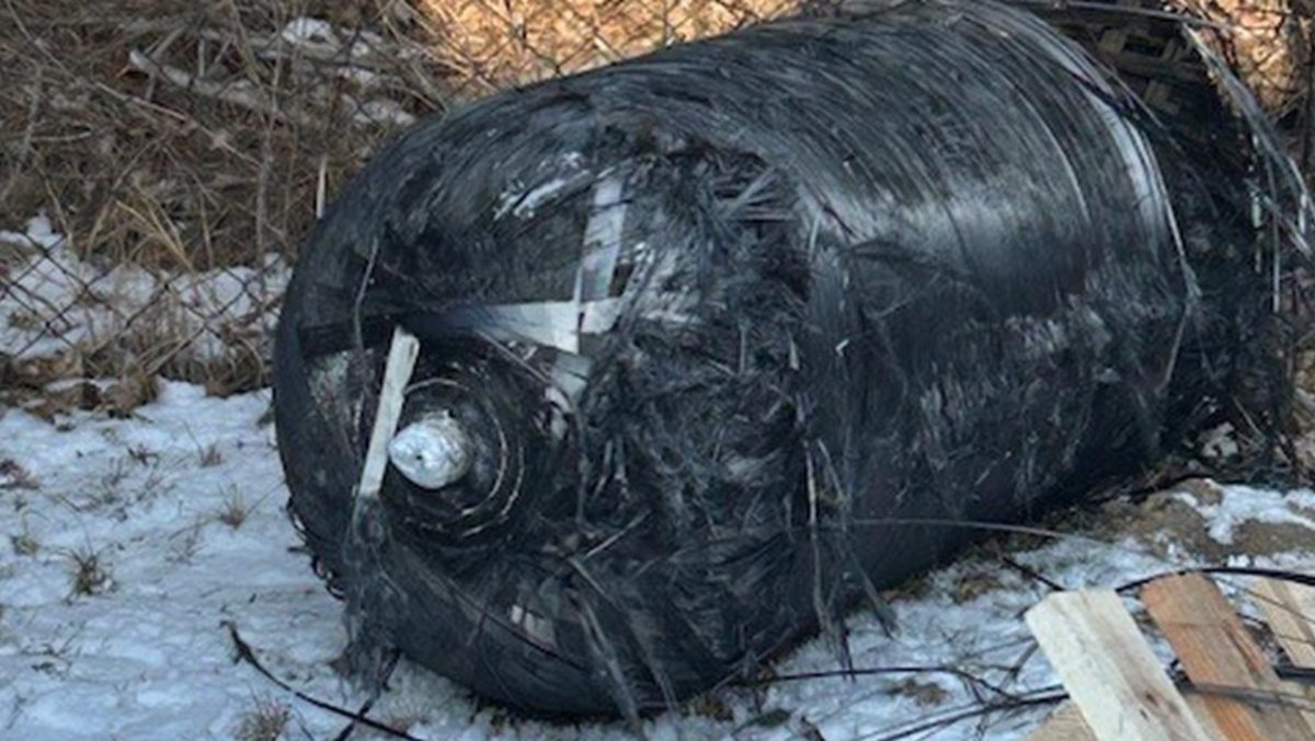 Fragment rakiety Falcon 9 spadł pod Poznaniem? Znaleziono przedmiot przypominający zbiornik
