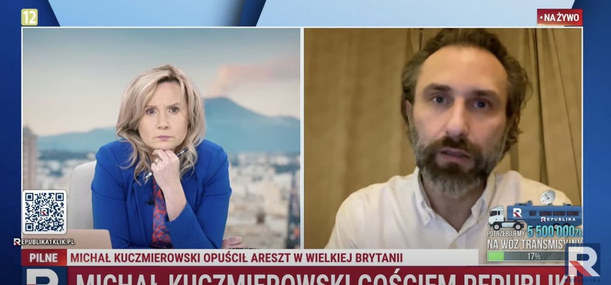 Michał Kuczmierowski wyszedł na wolność i przedstawił swoją wersję okoliczności, za które jest ścigany