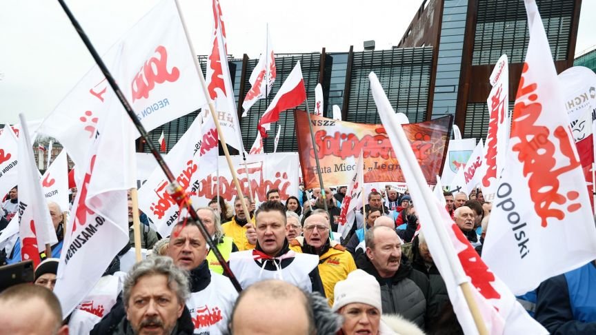 Protest Solidarności. Chodzi o politykę klimatyczną