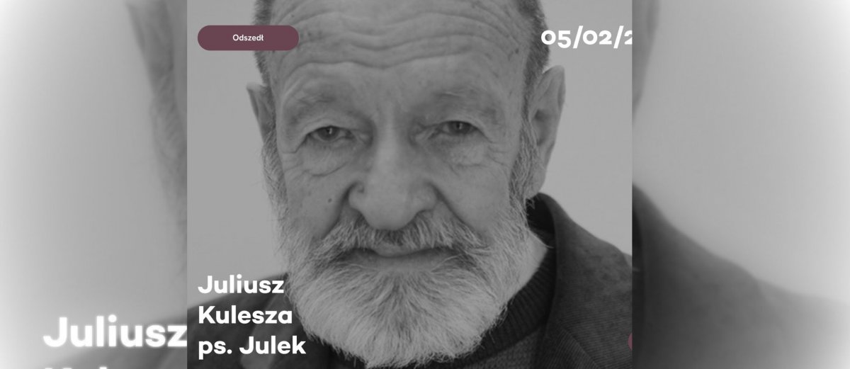 Zmarł Juliusz Kulesza, powstaniec warszawski. Miał 96 lat 