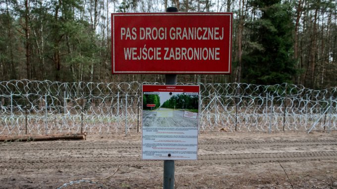 40 prób nielegalnego przekroczenia granicy w ciągu doby. Żaryn: 