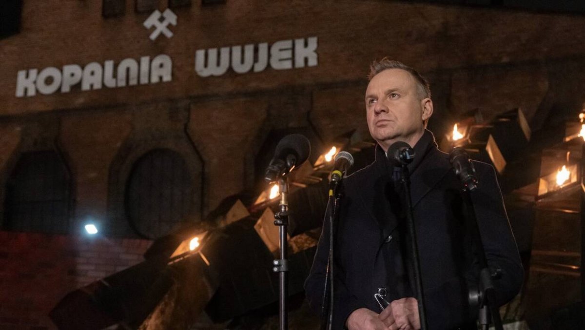 Mocne słowa prezydenta na obchodach rocznicy pacyfikacji Wujka