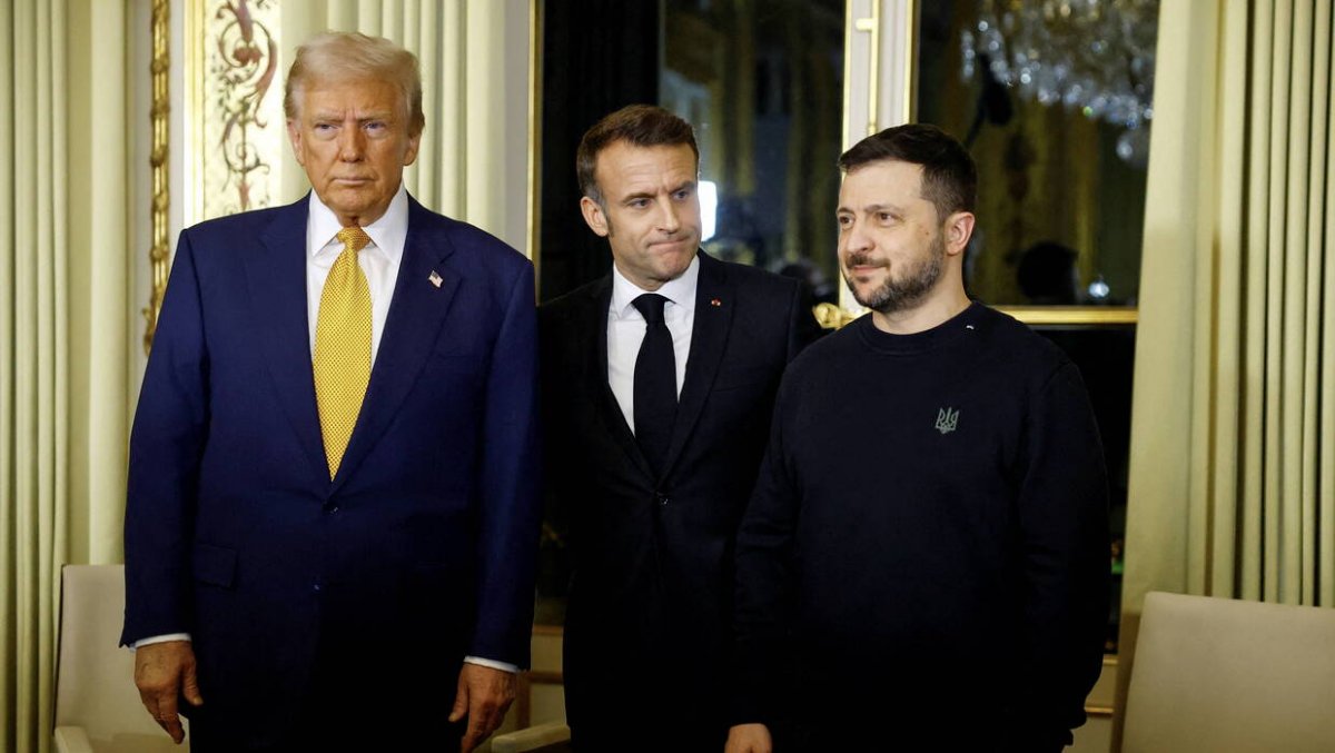 Trójstronne rozmowy Macrona, Trumpa i Zełenskiego. Czego dotyczyły?
