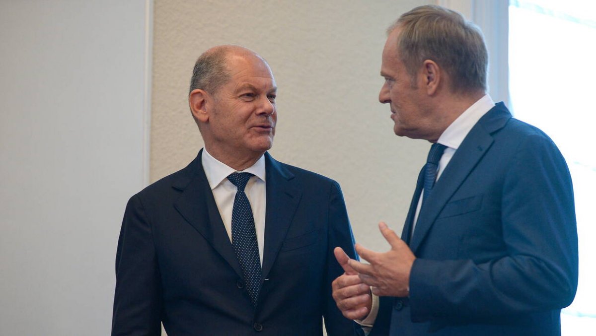 Tusk: Scholz zdał mi relację z rozmowy z Putinem
