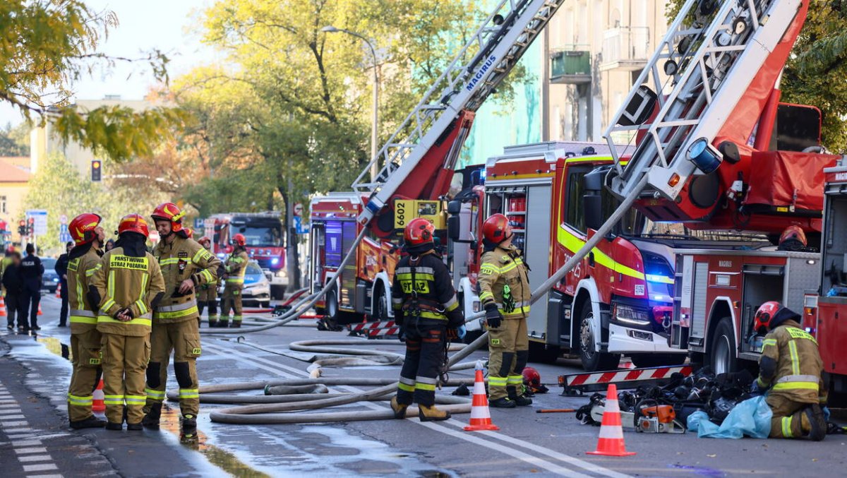 Zmarła kobieta, której kuchnię ogarnął pożar