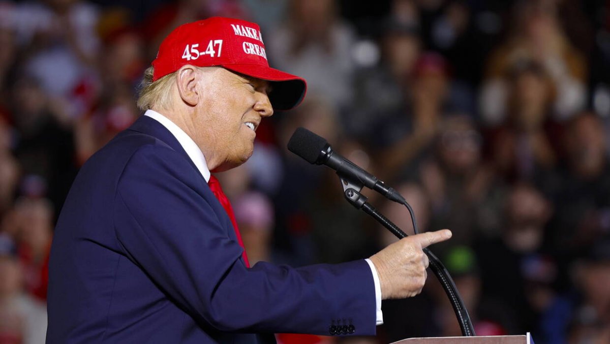 Wywiad Trumpa dla TV Republiki. Nazywał Kamalę Harris 