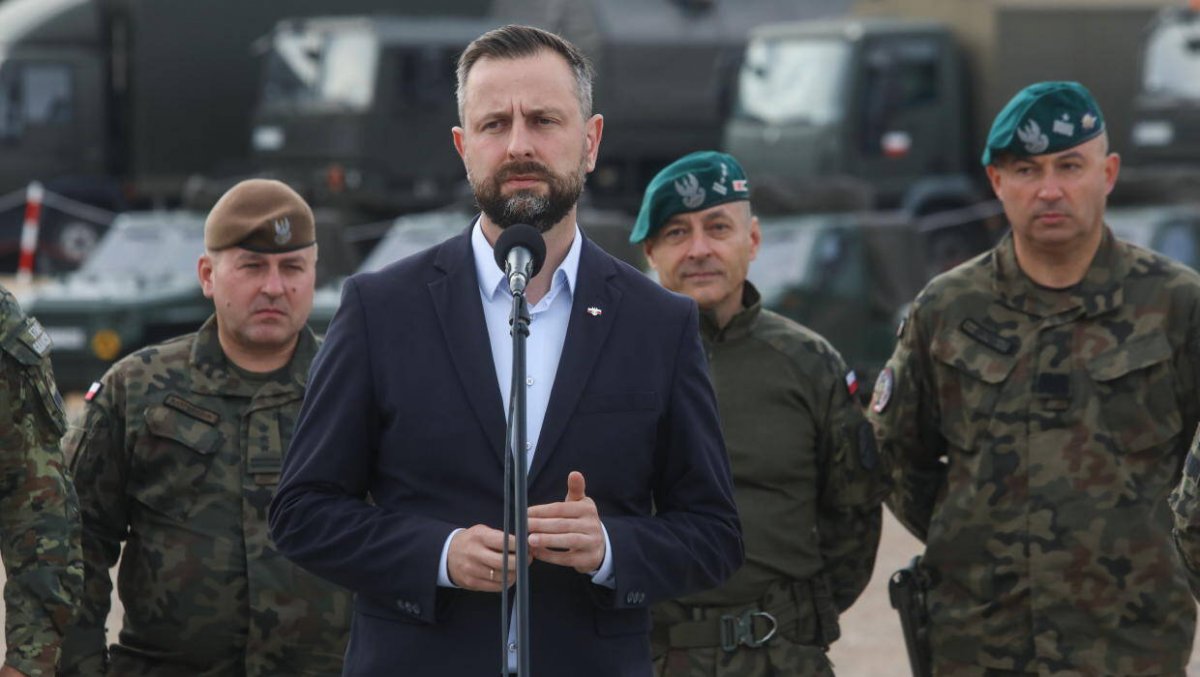 Szef MON: zwiększyła się presja na granicę polsko-białoruską, sytuacja jest poważna