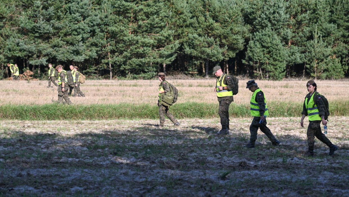 Poszukiwania rosyjskiego obiektu powietrznego na terenie Polski