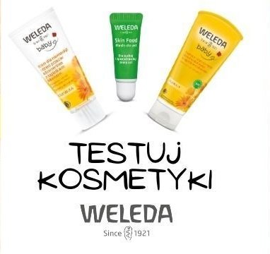 Szukasz naturalnych kosmetyków dla mamy i dziecka? Weź udział w TESTOWANIU marki Weleda!
