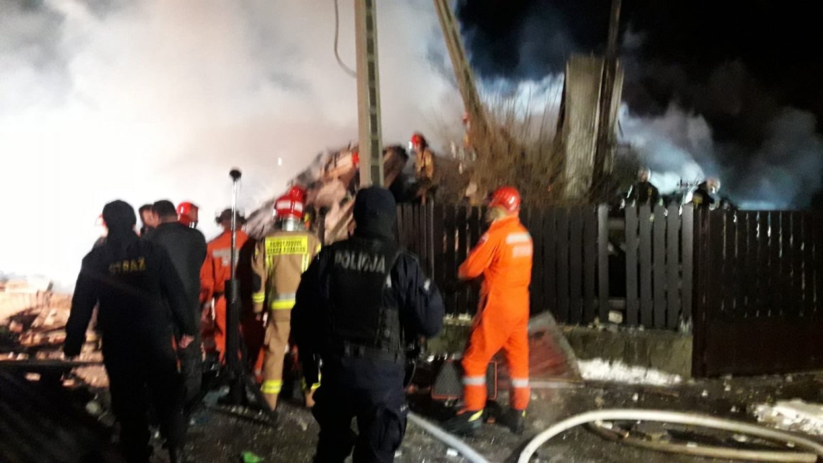 Wybuch gazu w Szczyrku. W budynku znaleziono ciała ośmiu osób