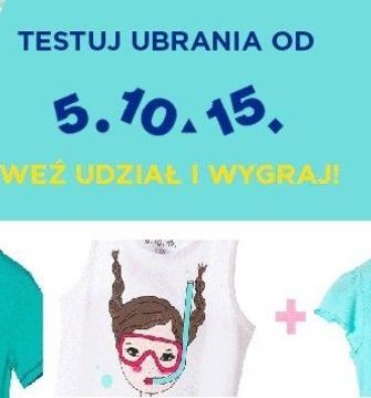TESTOWANIE z 5.10.15: KOSZULKI z nadrukami dla dzieci!