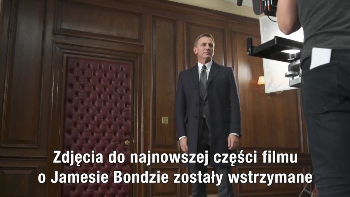 Wstrzymano zdjęcia do najnowszej części Bonda
