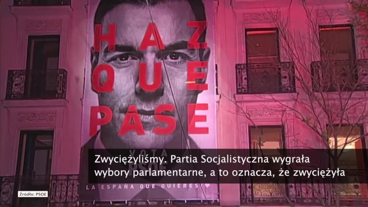 Socjaliści wygrywają wybory w Hiszpanii, do parlamentu weszła także skrajna prawica