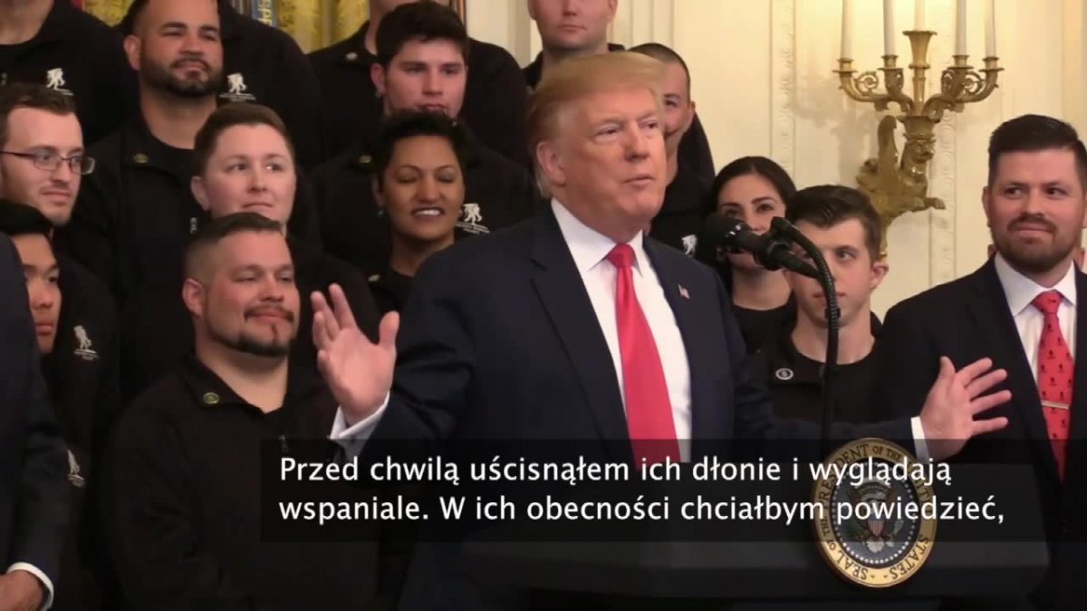 „Mam bardzo udany dzień”. Prezydent Donald Trump po opublikowaniu raportu Muellera