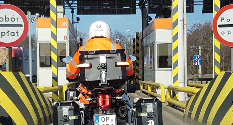 Na autostradzie ruszają patrole motocyklowe GDDKiA