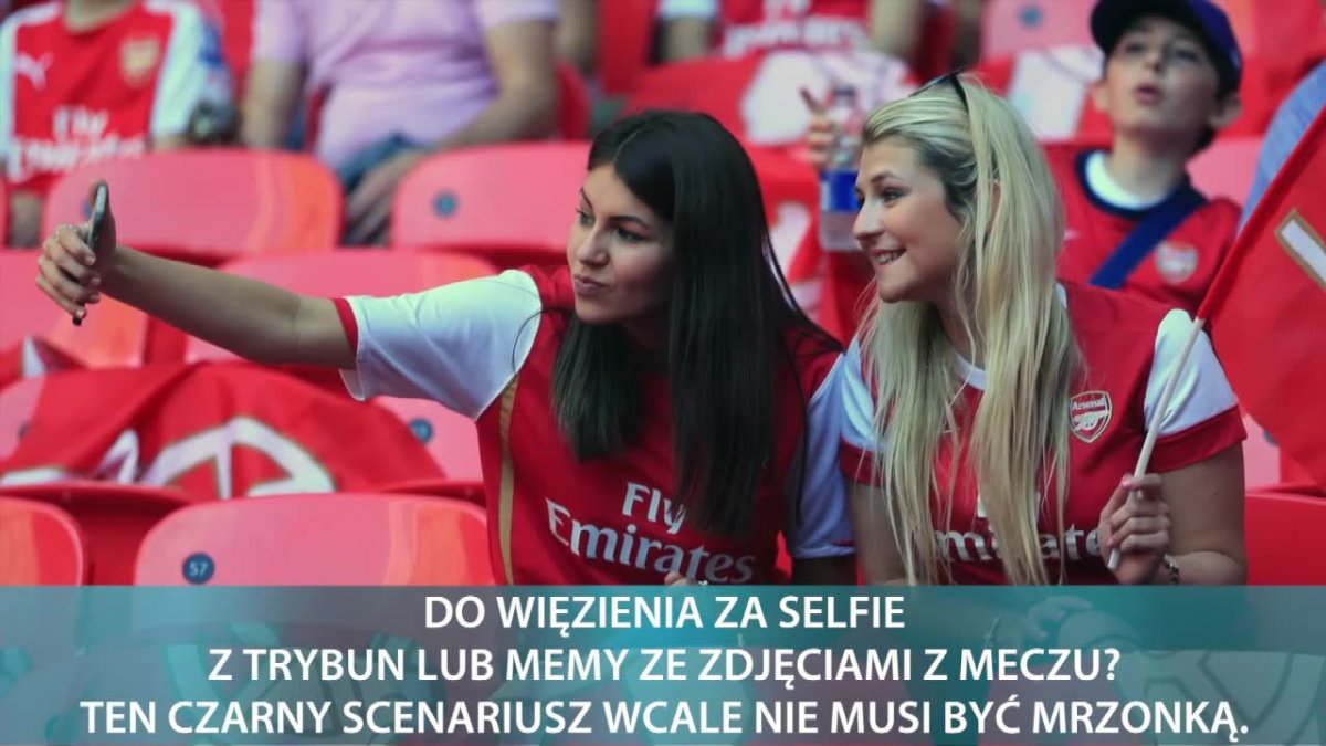 Selfie z trybun i memy ze zdjęciami z meczu będą zabronione?