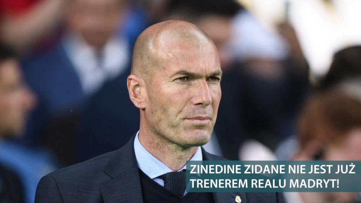 Sensacyjne wieści z Madrytu! Zinedine Zidane nie jest już trenerem Realu (napisy)