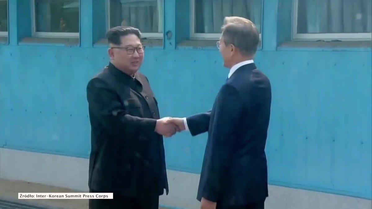 Historyczne spotkanie przywódców obu Korei