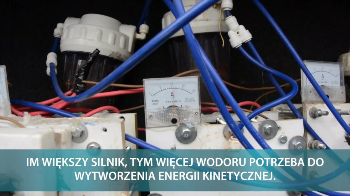 Irański naukowiec stworzył prototyp napędu na wodór. 