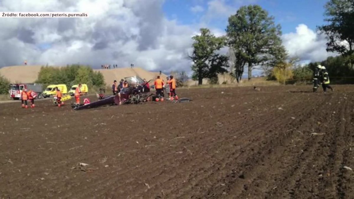 Tragedia podczas Rajdu Lipawy. Wypadek helikoptera z Polakami na pokładzie 