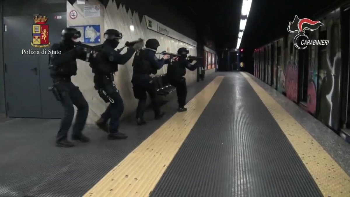 Wielkie ćwiczenia włoskiej policji po zamachach w Barcelonie