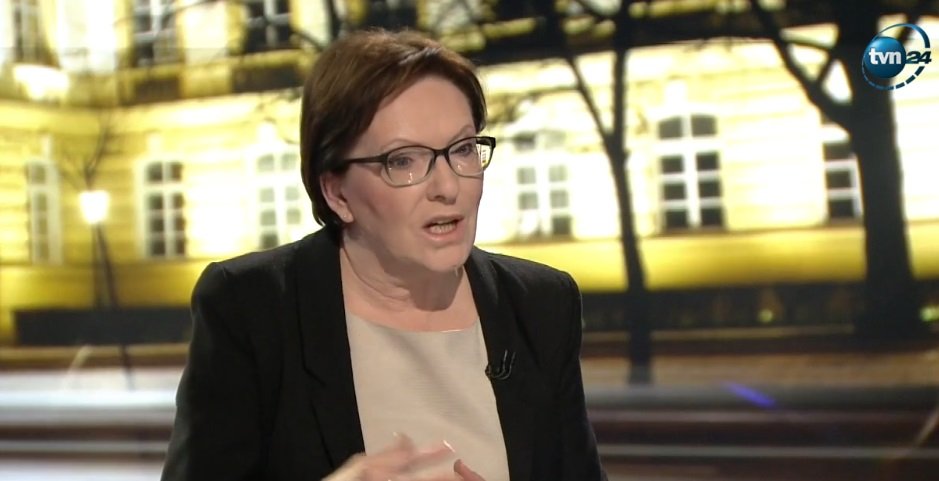 Ewa Kopacz: Żal mi Saryusz-Wolskiego. Został wykorzystany przez PiS